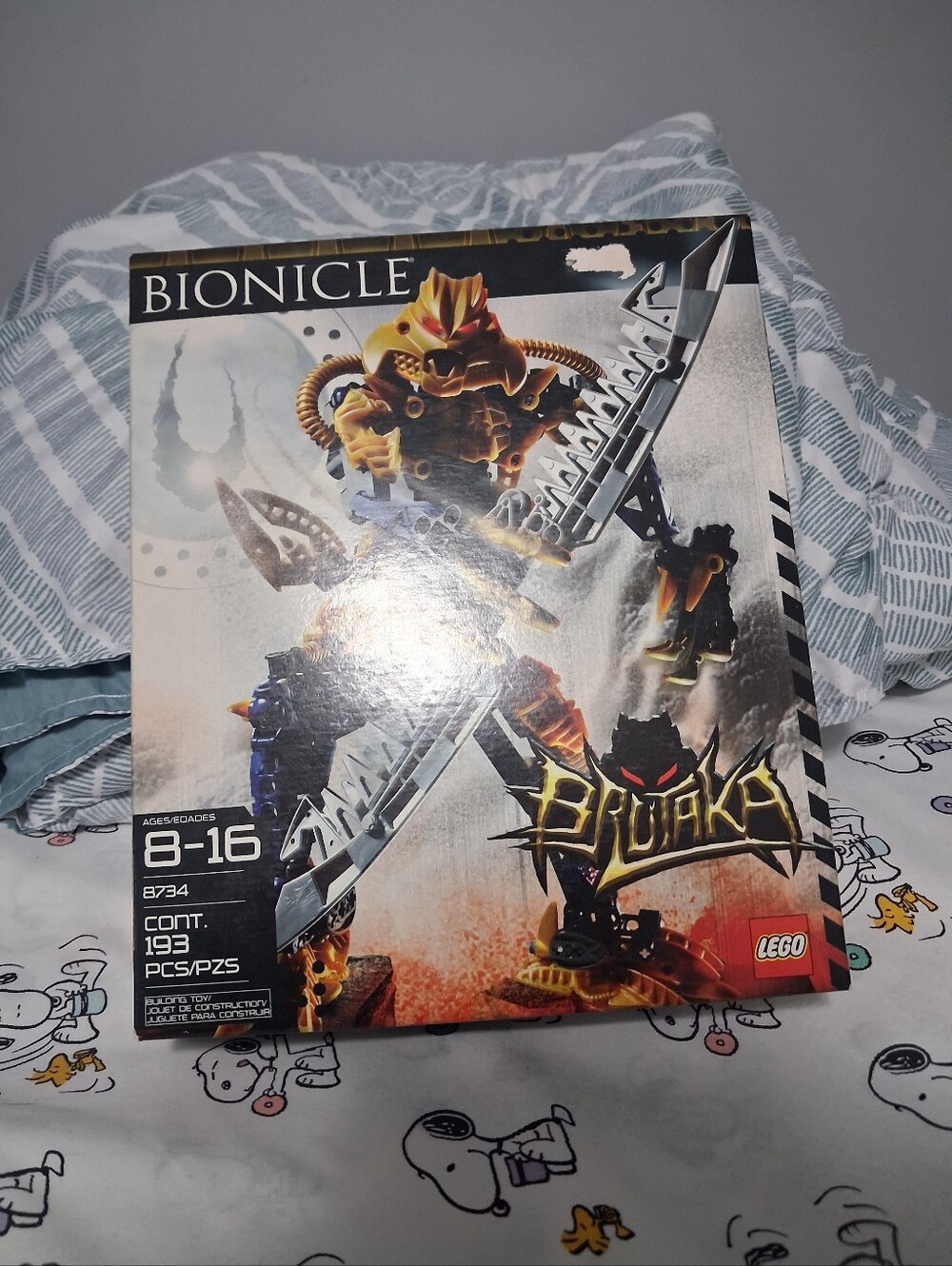 Vintage 2006 Lego 8734 Bionicle Brutaka NWT Brand New Sealed In Box